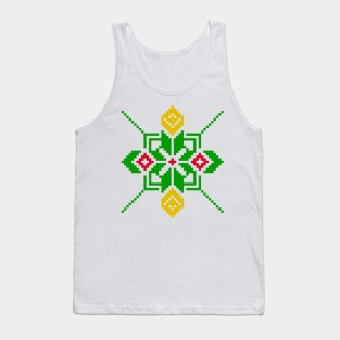 Ethnic Woven Tank Top